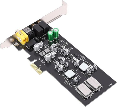 Yoidesu PCIe بطاقة الصوت محول الصوت الرقمي DAC مع ES9018K2M Sabre 32 DAC 127dB DNRfor Wins OS X لا حاجة إلى سائق in Saudi Arabia
