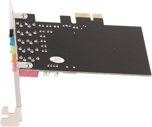 بطاقة الصوت PCIE 6 قنوات الصوت المحيطي تحويل إشارة الصوت ستيريو لجمهور 7/Vista/32/64 بت بطاقة الصوت السوداء in Saudi Arabia