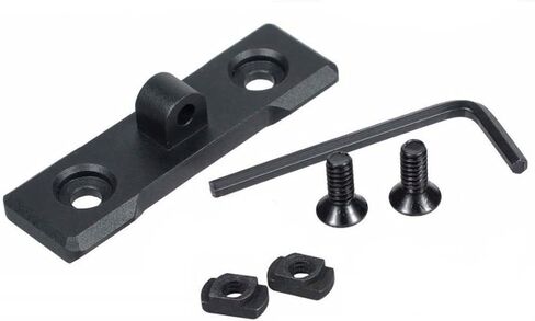 متوافق مع محول Mlok Bipod، يناسب Mlok Bipod Mount Mlok Sling Stud 3 T-Nuts 3 براغي و1 مفتاح ألين in Kuwait