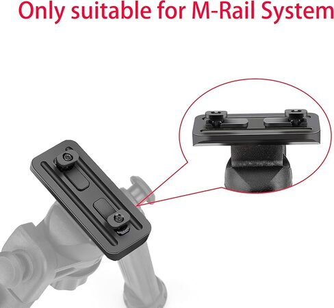 Zeadio حامل ثنائي قابل للإمالة لنظام M-Rail، من 8 إلى 11 بوصة (F20M) in Kuwait