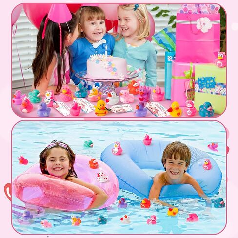 H1vojoxo Valentine’s Day Rubber Ducks - 20 Set Valentine's Day Rubber Ducks for Cruise Valentines Party Favor Duckies Cruise Duck Tags Kits for Pool Bath Toy Goodie Bag Fillers Classroom Exchange Gift in Saudi Arabia
