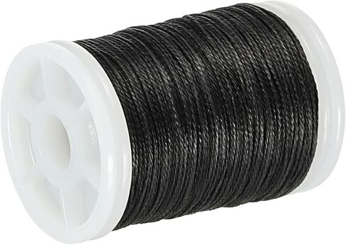 Archery Bow String Serving Thread 120 Yard/110M, 0.3" Dia Bowstring Thread for Tying Peep Sight Nock Compound Recurve Bow, Black in Saudi Arabia
