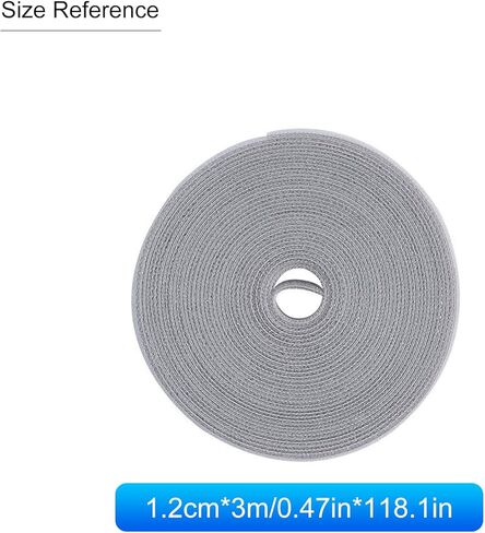 2 ربطات كبل قابلة لإعادة الاستخدام - منظمات سلكية قابلة للتعديل للأسلاك، وكابلات البيانات، ومكتب المكتب المنزلي، وإدارة ملحقات الكمبيوتر in Saudi Arabia