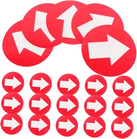 20pcs Reflective Trail Markers Arrow Direction Signs Reflective Markers for Hiking Wedding Outdoor in Saudi Arabia