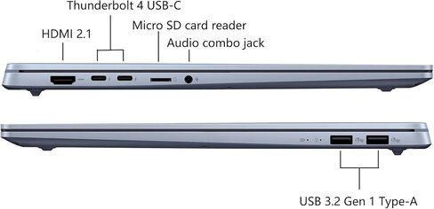 ASUS Vivobook S16 Copilot+ AI PC Laptop | 16" 2.8k OLED 120Hz | Intel Core Ultra 9 285H | 32GB RAM 1TB SSD | RGB Backlit for Creator Designer Business Professional Win11 Pro w/DLCA Accessory in Saudi Arabia