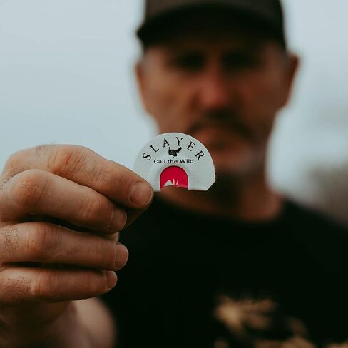 Grey Batwing Turkey Call | User-Friendly Turkey Mouth Call | Realistic Sounding Turkey Calls for Hunting in Saudi Arabia