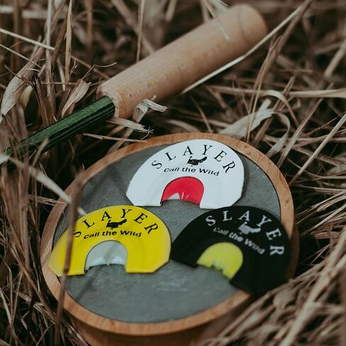 Grey Batwing Turkey Call | User-Friendly Turkey Mouth Call | Realistic Sounding Turkey Calls for Hunting in Saudi Arabia
