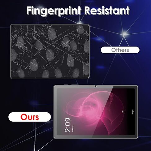 2-Pack Tempered Glass Screen Protector Compatible with T-Mobile REVVL Tab 5G 10.36" (Not Compatible with T-Mobile REVVL Tab 2 10.1"), HD, Anti-Scratch, Bubble Free, Easy Installation in Kuwait