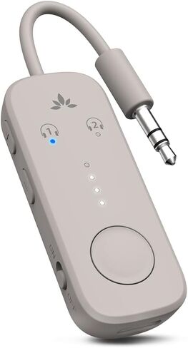 Avantree Relay & Voyager - محول بلوتوث 5.3 للطائرة وشاشة OLED بلوتوث وأحدث محول طائرة Auracast، شريحة كوالكوم، aptX Adaptive وصوت عالي الدقة لسماعات الرأس، Airpods، Bose & Travel in Saudi Arabia