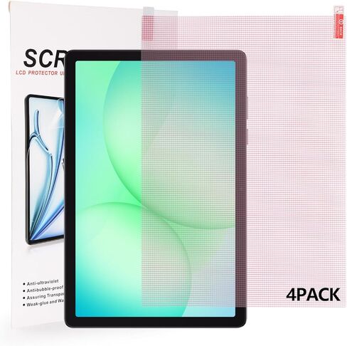 4-Pack Cut to Fit Screen Protector [295mm×210mm] Universal Plastic Trimmable Screen Protector Sheets, Anti-scratch Cuttable Protective Film for Phone, GPS, Smart Watch, Tablet, Camera in Saudi Arabia