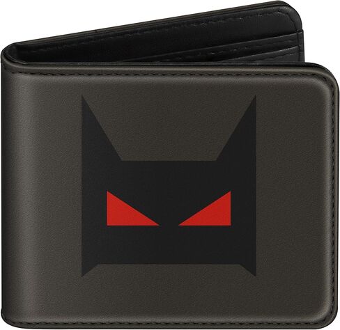 Bistup Boys Wallet محفظة جلدية لطيفة - حامل بطاقة الائتمان النقدية وبطاقة الهوية Rfid حجب محافظ صغيرة ثنائية الطي مع جيب للعملات المعدنية ونافذة لبطاقة الهوية رفيعة للأولاد المراهقين والصبي الصغير والرجال الشباب والرجال الصغار والكرتون الرائع والضوء الأزر in Kuwait
