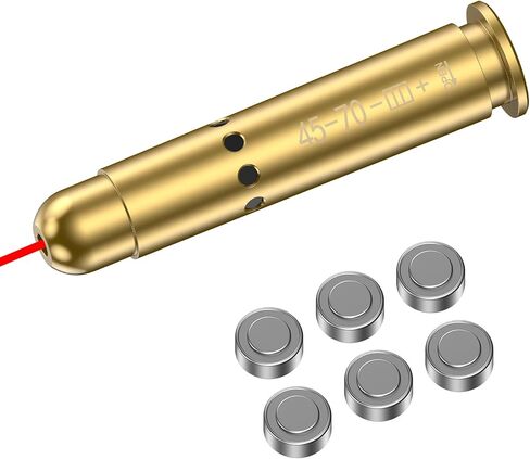 45-70 Bore Sighter جهاز رؤية ليزر أحمر خاص ذو نقطة حمراء مع بطاريات in Kuwait