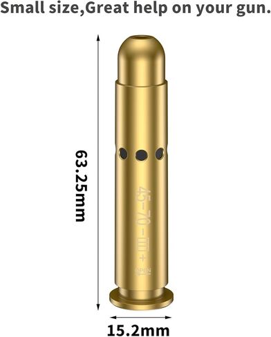 45-70 Bore Sighter جهاز رؤية ليزر أحمر خاص ذو نقطة حمراء مع بطاريات in Kuwait