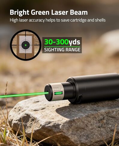 CVLIFE Bore Sight Laser, Roller Adjustment Red/Green Laser Bore Sight Kit with 32 Adapters fit 0.17 to 12GA Calibers, Multi-Caliber Laser Bore Sighting Kit for All Firearms, Hunting bore Sight kit in Saudi Arabia