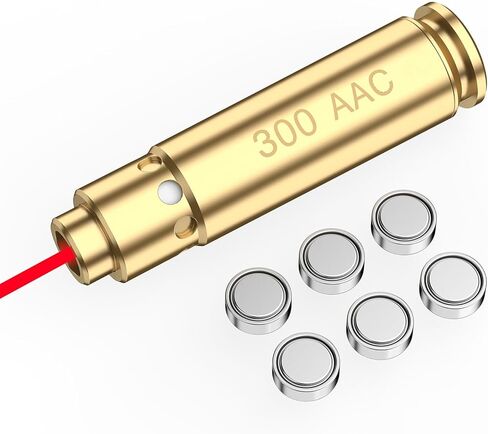 300BLK 7.62x35m Bore Sight Red Dot Boresighter ليزر أحمر مع بطاريات in Saudi Arabia
