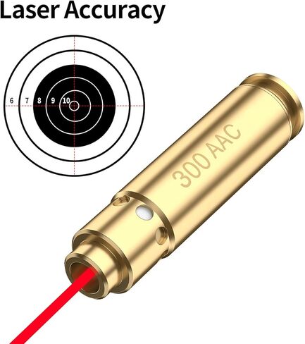 300BLK 7.62x35m Bore Sight Red Dot Boresighter ليزر أحمر مع بطاريات in Saudi Arabia