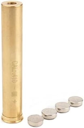 Premium Quality, Cal .410 Red Dot Laser Bore Sight Cartridge, Boresighter, Made of Brass (New Version) in Saudi Arabia