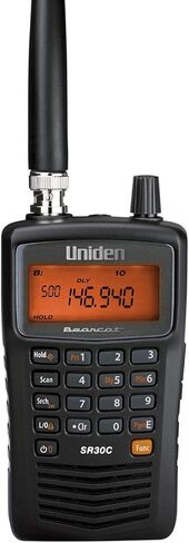 Uniden Bearcat SR30C, 500-Channel Compact Handheld Scanner, Close Call RF Capture & Bearcat BC125AT Handheld Scanner, 500-Alpha-Tagged Channels, Close Call Technology, PC Programable in Saudi Arabia