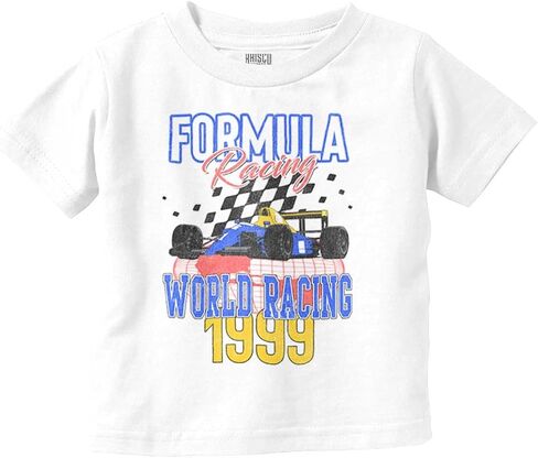 Brisco Brands Formula World Racing Championship Toddler Baby Boy T Shirt in Saudi Arabia