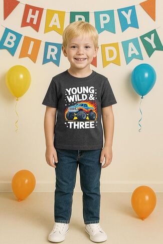 Teeny Fox Birthday T-Shirts for Boys – Funny Sayings for Ages 1–5 – Toddler Party Outfit in Saudi Arabia