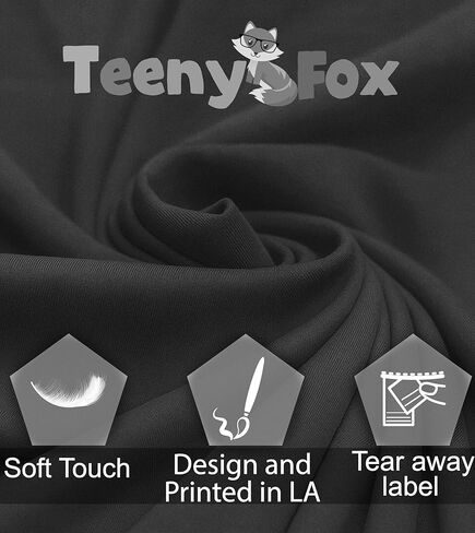 Teeny Fox Birthday T-Shirts for Boys – Funny Sayings for Ages 1–5 – Toddler Party Outfit in Saudi Arabia