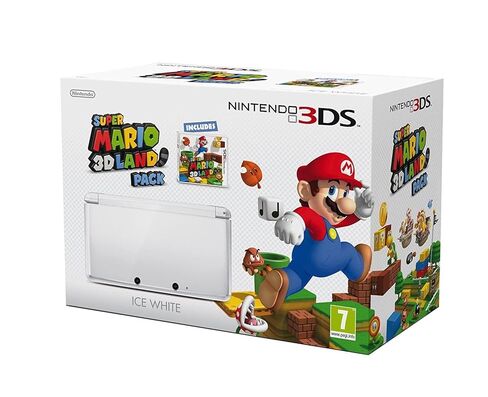 Nintendo 3DS console Ice White / white Super Mario 3D Land (Renewed) in Saudi Arabia