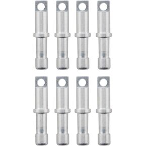 8PCS 8.5mm/0.33 inch Tent Pole Repair Sleeve Silver Metal End Cap Tent Accessories Outdoor Recreation Camping Hiking Part in Kuwait