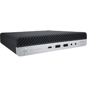 HP EliteDesk 800 G4 Mini Intel Core i5-8500T 2.1 جيجا هرتز، 16 جيجا بايت رام، 500 جيجا بايت M.2-NVMe، Windows 11 Pro 64bit (متجدد) in Kuwait