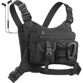 Chest Bag for Men Women, Lightweight Utility Running Chest Pack for Sports with Phone Holder for Sports Workout Jog in Saudi Arabia