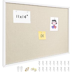 لوحة فلين مقاس 24 × 36 بوصة للتعليق على الحائط مع الكتان، لوحة إعلانات مع دبابيس دفع، لوحة رسائل مذكرة مثبتة لديكور المنزل والمكتب، وأساسيات غرفة النوم، وتنظيم الفصول الدراسية in Kuwait