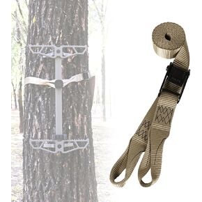 Climbing Stick Strap,Hunting Climbing Stick Replacement Straps,Heavy Duty Tree Stand Climbing Stick Rope for Hunting,Saddle Hunting Accessories to Fix Most Platforms and Sticks in Saudi Arabia