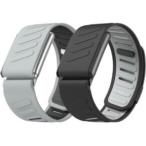 Vanet 2 حزمة من الأربطة الرياضية المتوافقة مع Whoop 5.0 Bands Peak، MG Life & One، أربطة رأس سيليكون مقاومة للماء قابلة للتنفس، أشرطة بديلة ناعمة قابلة للتعديل للرجال والنساء [ليس للجيل 4] in Kuwait