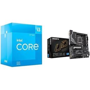 Intel Core i3-12100F Desktop Processor + GIGABYTE Z790 Motherboard in Kuwait
