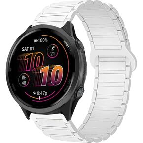 متوافق مع Garmin Forerunner 570، 20 مم، 22 مم، حزام ساعة بديل من السيليكون سريع التحرير مع تصميم حلقة متوافق مع Garmin Forerunner 570 42 مم، 47 مم، Forerunner 55، 165، 245، 255، 265، 645، D2 Air X15 in Kuwait