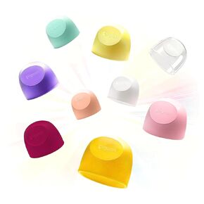 Pigeon Wide-Neck Baby Bottle Replacement Collar - Random Color Shipment (1 Pack), Leak-Proof Screw Ring, BPA-Free Food-Grade Plastic, Durable, 10 Vibrant Colors (No Color Selection) in Kuwait