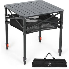 Nice C Aluminum Square Adjustable Height Camping Folding Table (16'' Small) in Saudi Arabia