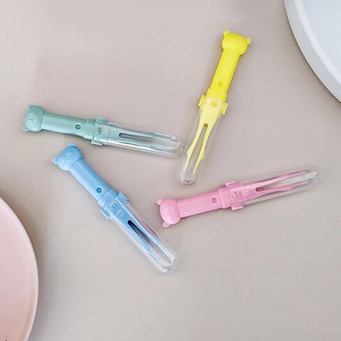 GARVALON Nose Tweezers and Precision Cleaning Clips for Infants, Safety Plastic, Gentle Nasal Care, 10pcs Set for Daily Hygiene in Kuwait