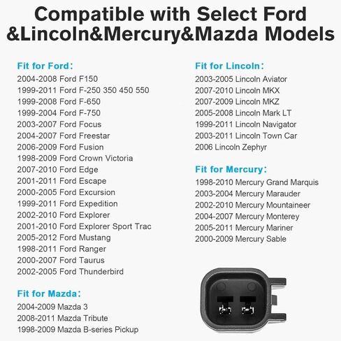 Car Door Speaker Adapter Compatible with Ford F150 F250 Escape Explorer Expedition Ranger Mustang 99-11,72-5600 Speaker Wiring Harness Connector Fit for Lincoln Mercury Mazda in Saudi Arabia