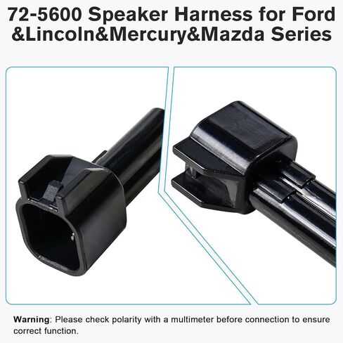 Car Door Speaker Adapter Compatible with Ford F150 F250 Escape Explorer Expedition Ranger Mustang 99-11,72-5600 Speaker Wiring Harness Connector Fit for Lincoln Mercury Mazda in Saudi Arabia