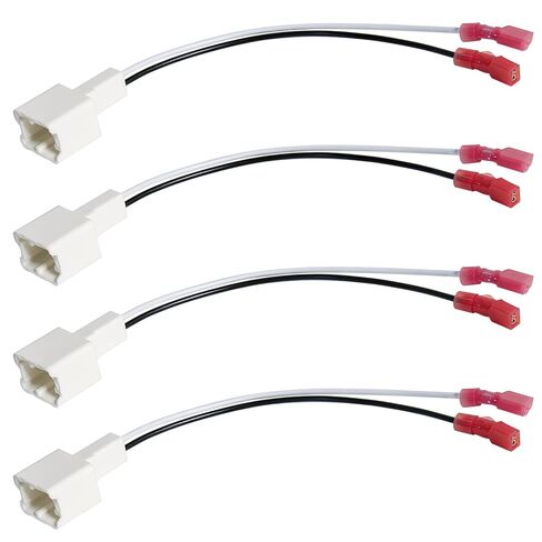 PC-28 Speaker Harness Adapter Compatible with Nissan Sentra Altima Xterra Frontier Pathfinder Rogue Murano Infiniti,2PIN 4PCS Car Door Speaker Wire Connectors in Saudi Arabia