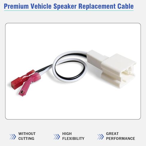 PC-28 Speaker Harness Adapter Compatible with Nissan Sentra Altima Xterra Frontier Pathfinder Rogue Murano Infiniti,2PIN 4PCS Car Door Speaker Wire Connectors in Saudi Arabia