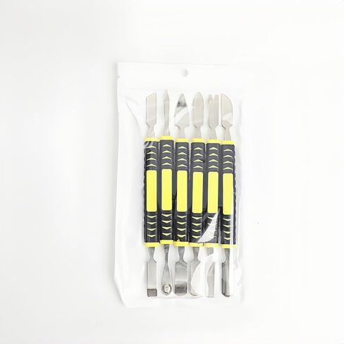 6-Piece Metal Pry Tool Set, Premium Opening Tools for Device Repair, Perfect for Disassembling Mobile Phones, Laptops, and Electronics in Saudi Arabia