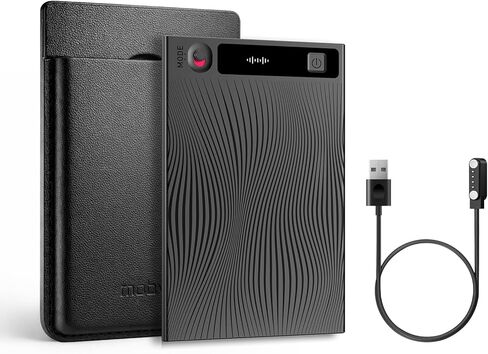 مسجل صوت Mobvoi TicNote AI مع النسخ والملخص بالذكاء الاصطناعي، جهاز تدوين الملاحظات بالذكاء الاصطناعي للتحكم في التطبيقات، يدعم أكثر من 120 لغة للمحاضرات والاجتماعات والمكالمات، وتسجيل ثنائي الوضع، 64 جيجابايت، إصدار جديد 2026 in Kuwait