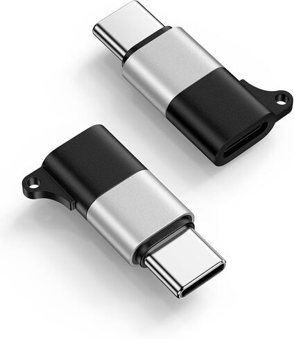 محول Lightning إلى USB C، 2 حزمة USB C إلى محول Lightning لأجهزة iPhone 15/16/17 Pro/iPad Pro/AirPods 3، وموصل Apple Lightning إلى Type C للشحن السريع ونقل البيانات - ليس للصوت أو OTG in Kuwait