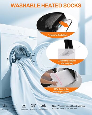 Heated Socks for Men Women - Upgraded Rechargeable, Electric Heated Socks Up to 8 Hours with 4 Heating Levels for Hunting, Camping, Hiking, Skiing, Walking, Fishing, Cycling, Outdoor Work in Saudi Arabia