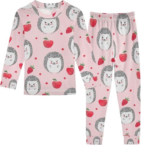 Pajama Sets Long Sleeve Top with Pants Cotton Soft Sleepwear 2 Piece Pjs Set in Saudi Arabia