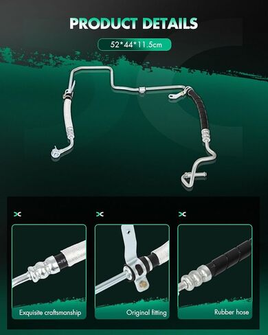 SCITOO Steering Hose Pressure Hose Line Assembly Compatible with Toyota Highlander V6 3.0L 2001 2002 2003, Replace 3401189, 4441048100 in Saudi Arabia