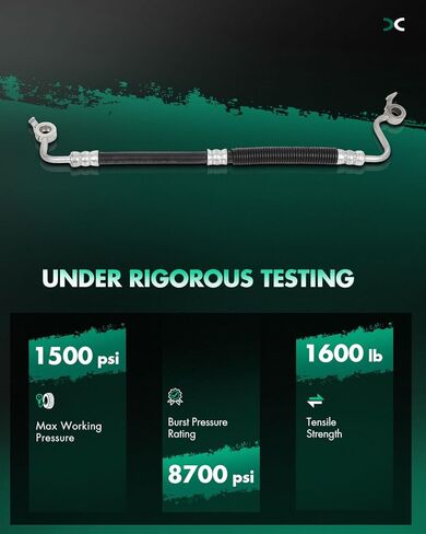 SCITOO 3401470 مجموعة خط خرطوم ضغط التوجيه المعزز متوافقة مع Toyota 4Runner 1990-1995، Pickup 1990-1995 V6 3.0L، استبدل 4441135340 in Saudi Arabia