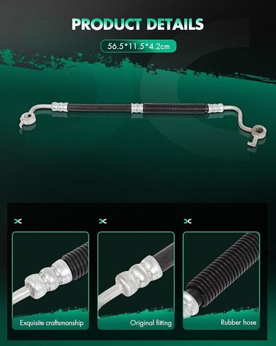 SCITOO 3401470 مجموعة خط خرطوم ضغط التوجيه المعزز متوافقة مع Toyota 4Runner 1990-1995، Pickup 1990-1995 V6 3.0L، استبدل 4441135340 in Saudi Arabia