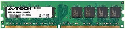 A-Tech 4GB KIT 4 X 1GB لـ HP Compaq Business سطح المكتب DC5700 DC5750 DC7600 DC7700 DC7700P DC7800 DX2280 DX2700 DX7200 DX7300 DIMM DDR2 NONCC PC2-5300 667MHZ RAM in Saudi Arabia